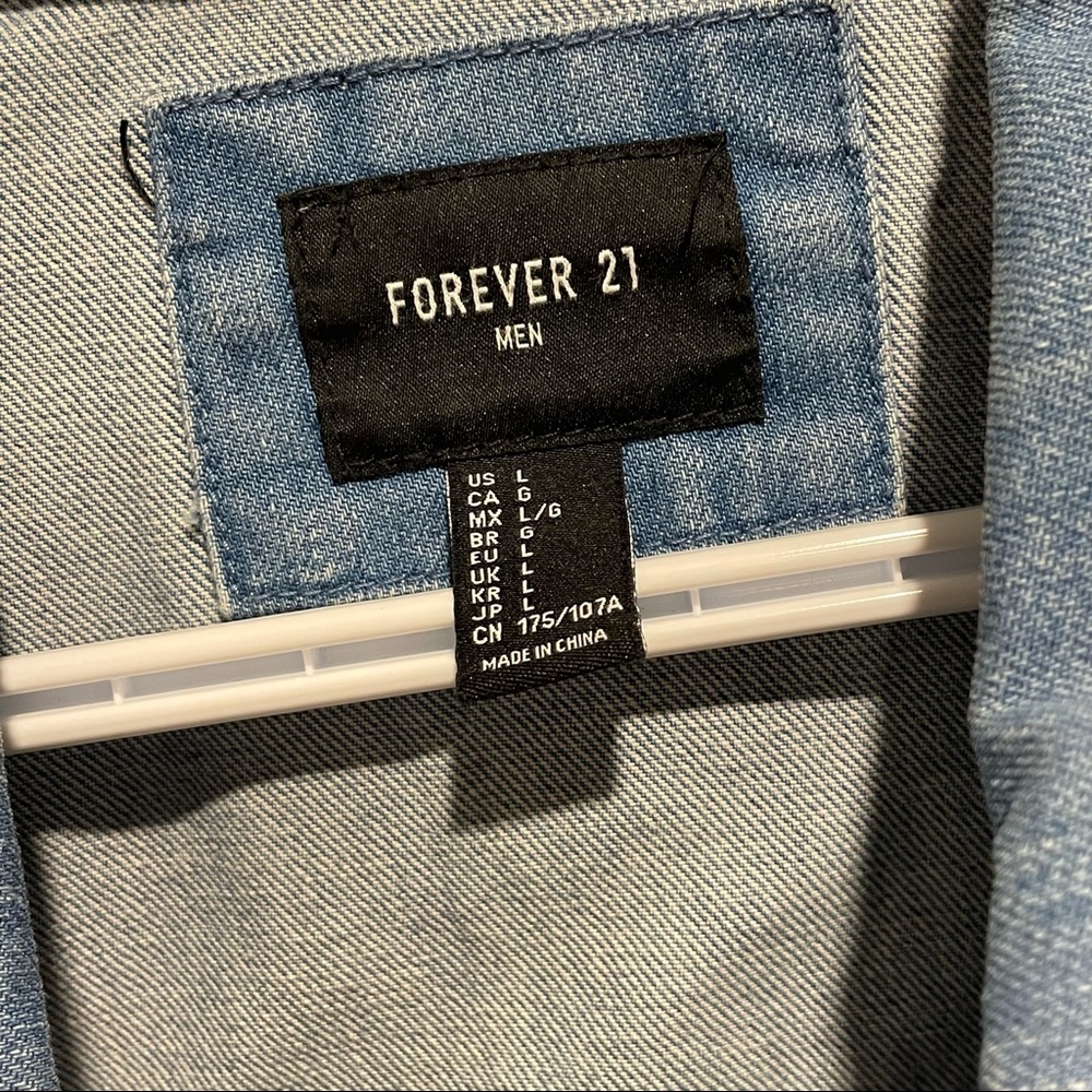Distressed Denim Jacket - Picture 6 of 7